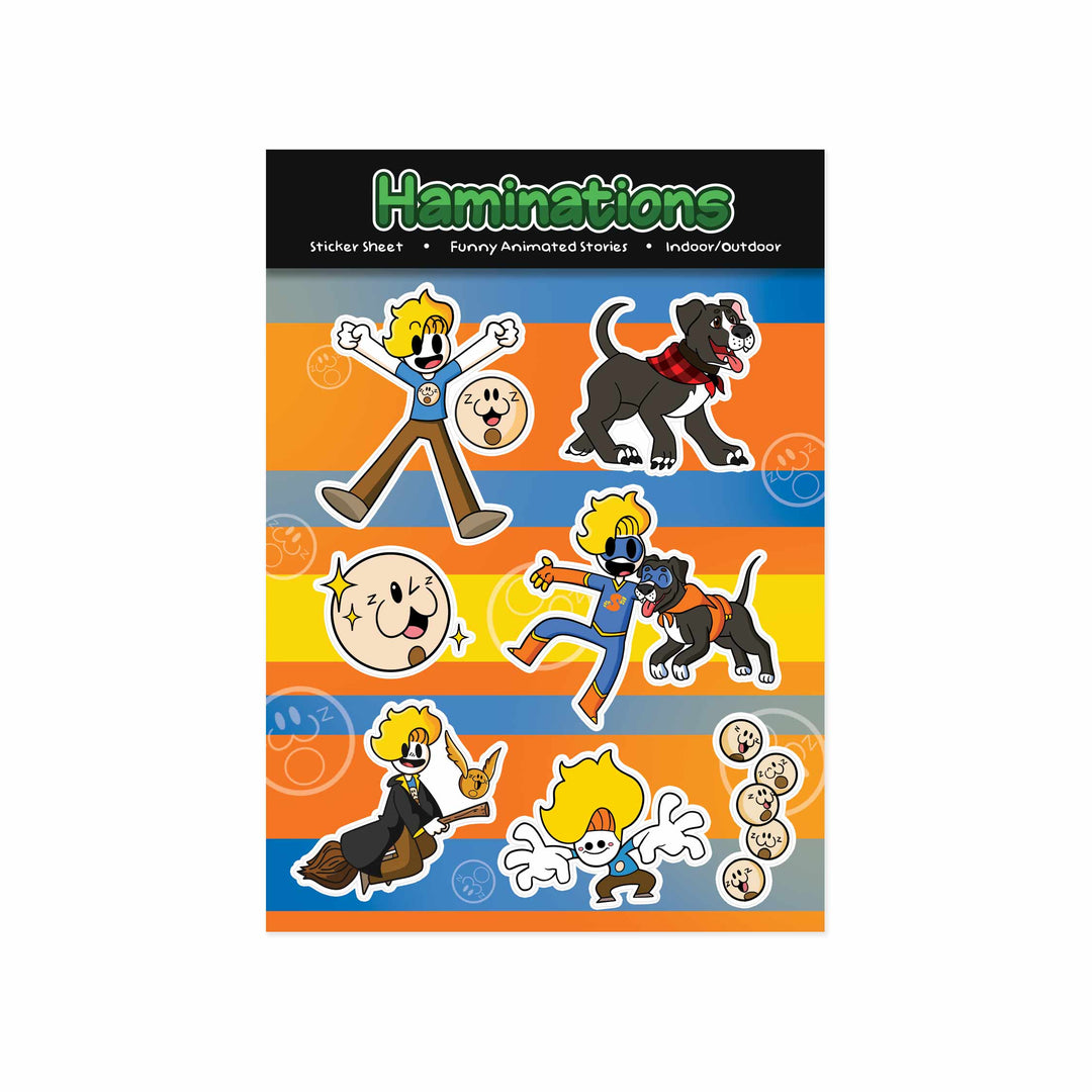 Haminations Sticker Sheet | Official Haminations Merch