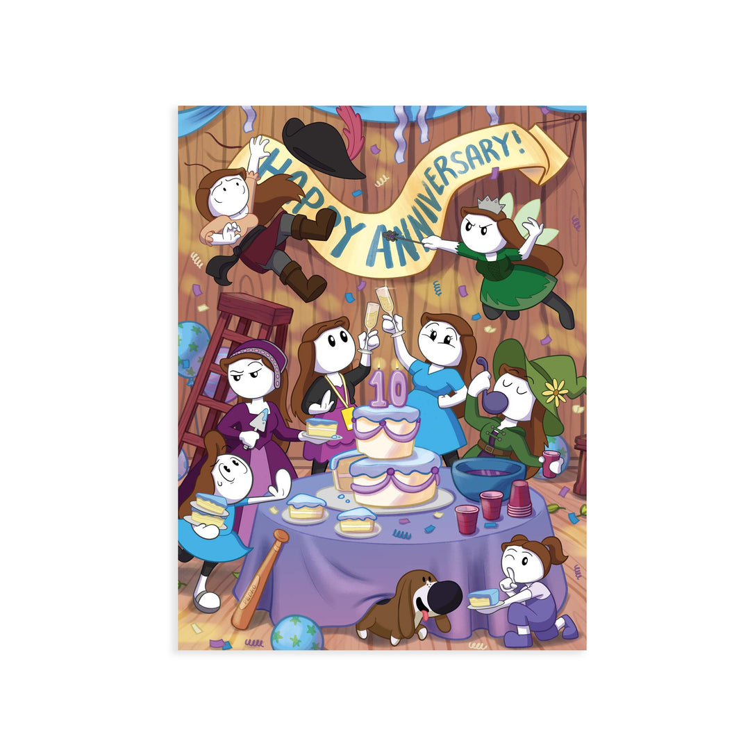 Let Me Explain Studios 10 Year Anniversary Poster | Official Let Me Explain Studios Merch