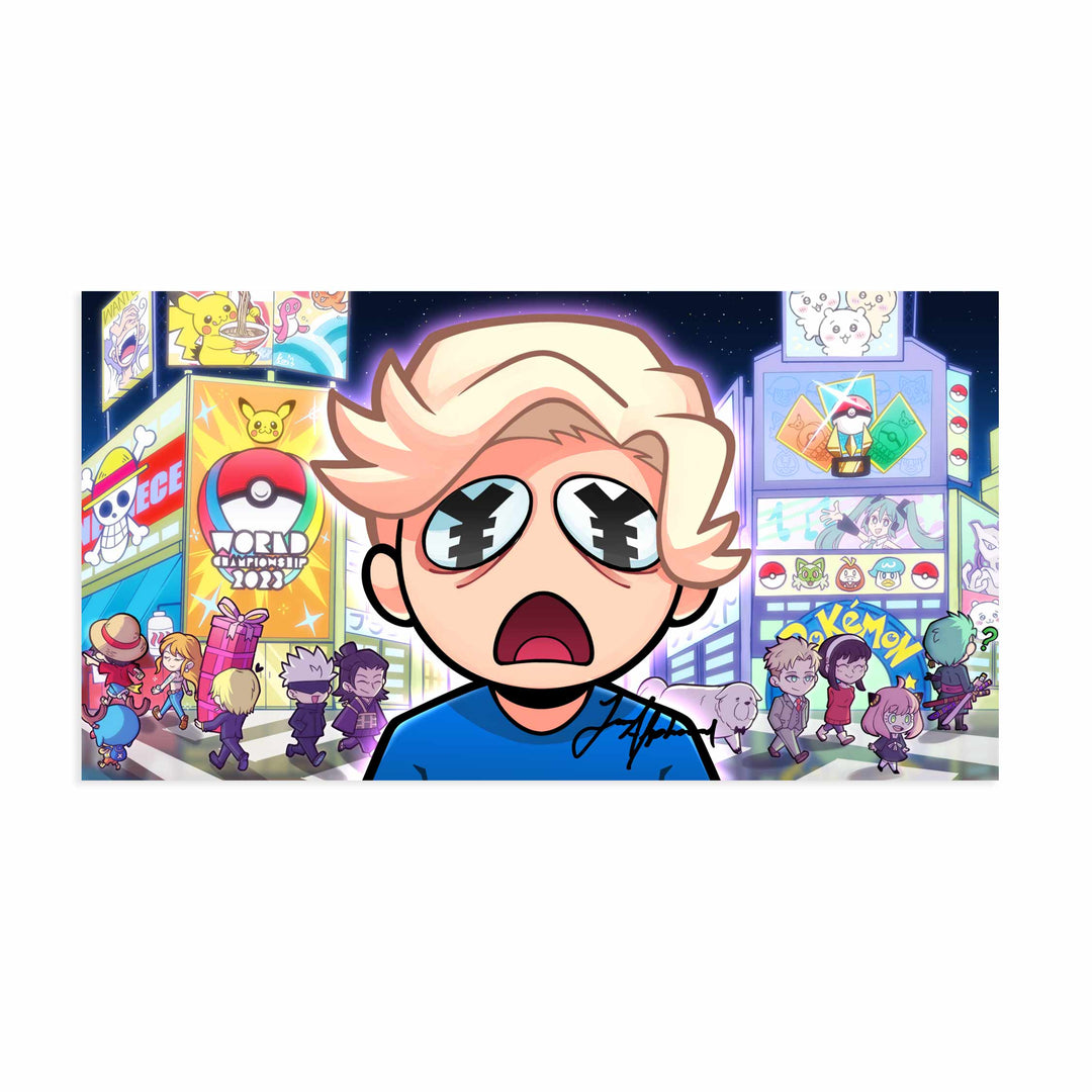 Alpharad in Japan Poster (Signed)