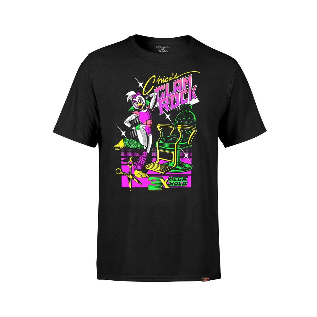 Chica's Glam Rock T-Shirt | Official Five Nights at Freddy's Security Breach Merch
