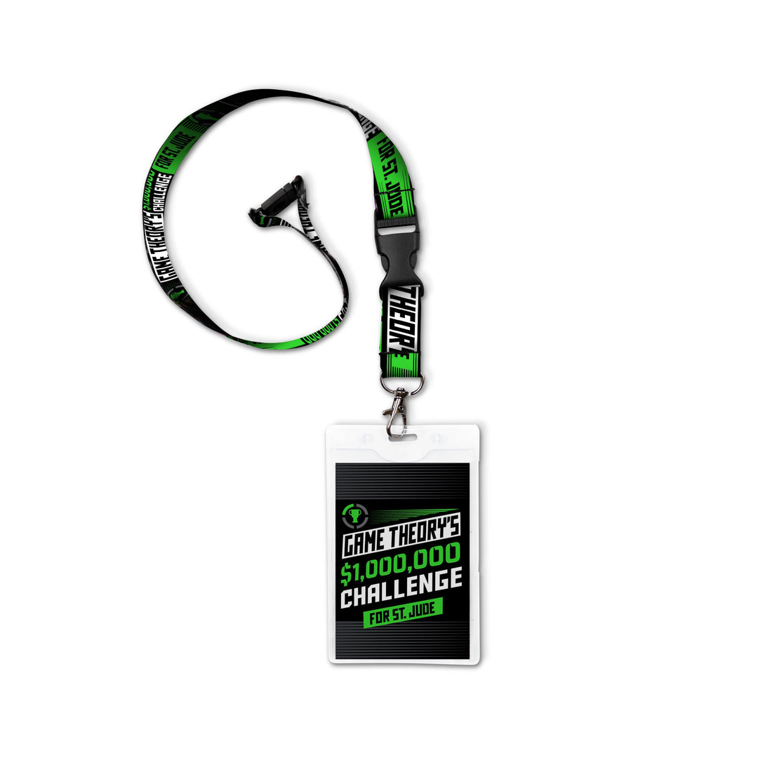 $1M Challenge for St. Jude Lanyard | Official Game Theory x St. Jude Fundraiser
