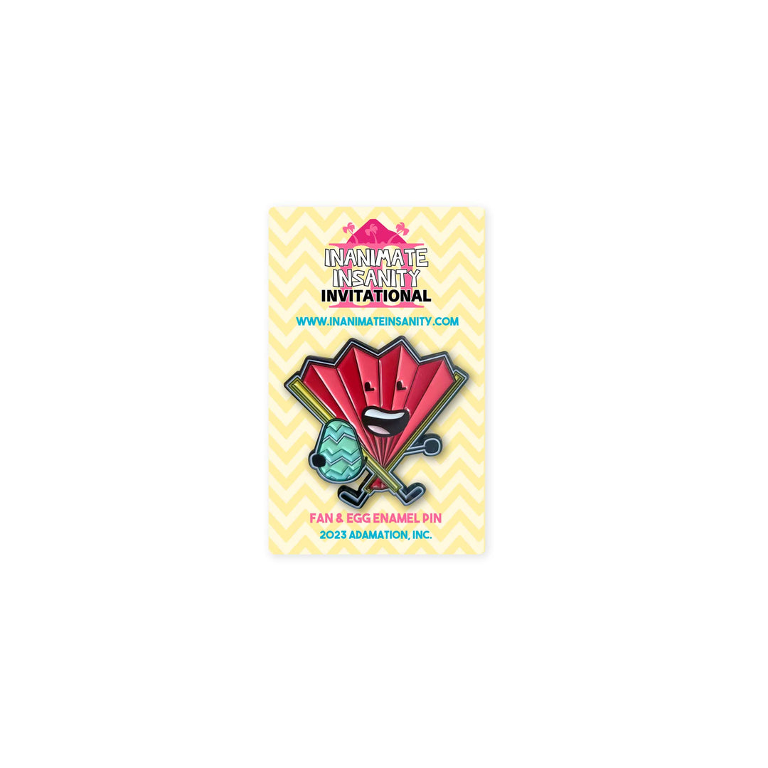 Fan & Egg Pin | Official Inanimate Insanity Merch