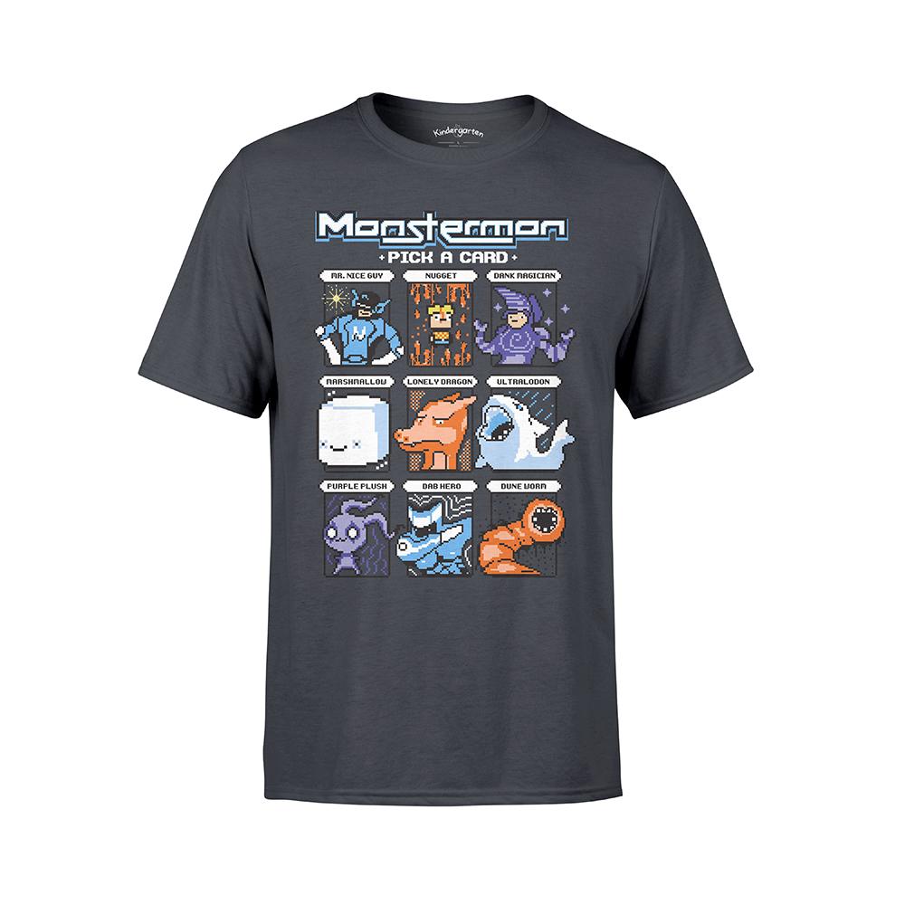 Monstermon Pick a Card Tee | Official Kindergarten & Smash Games Merch