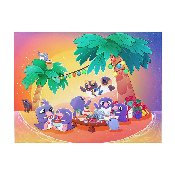 Picky Penguin Tropicaliday Blanket