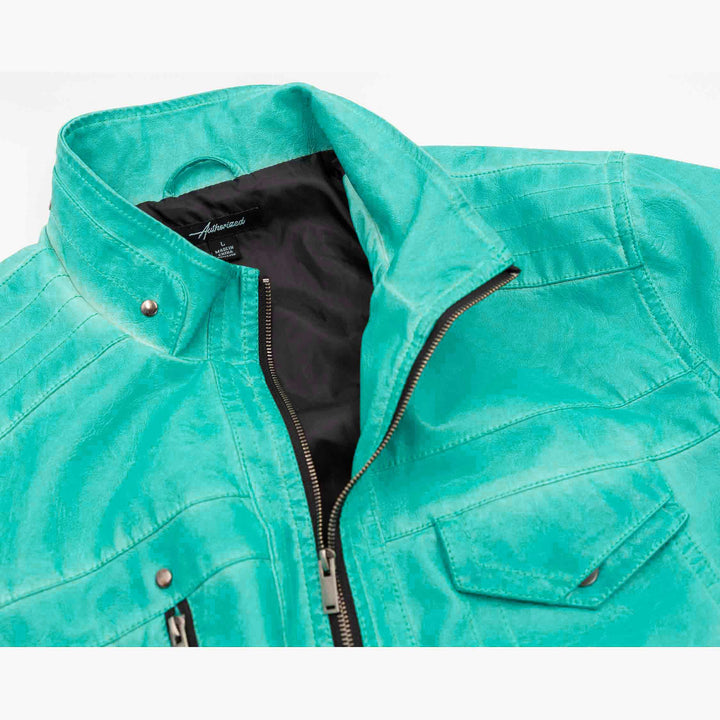 Authorized Signature Jacket (Turquoise Edition) – Creator Ink