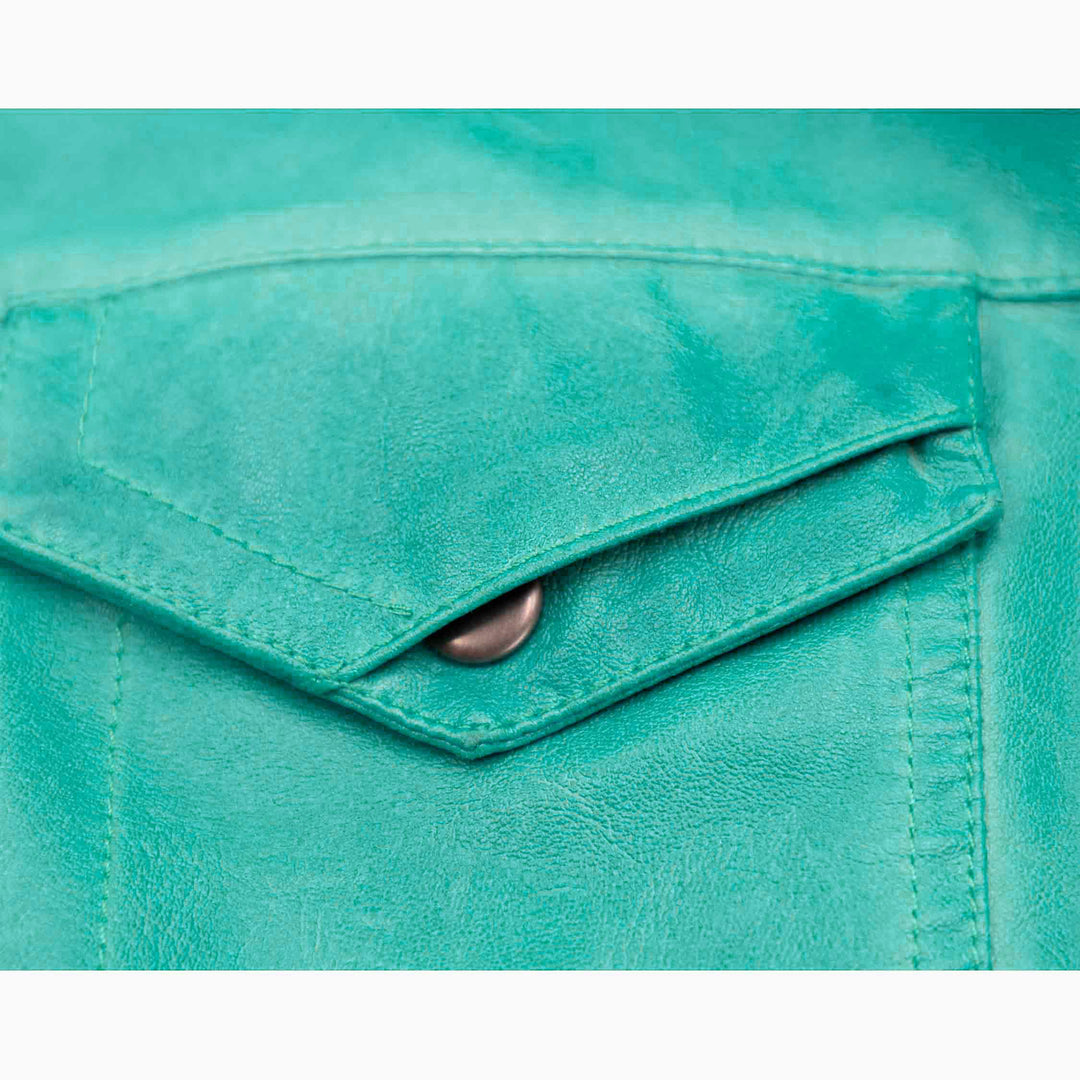 Authorized Signature Jacket (Turquoise Edition) – Creator Ink