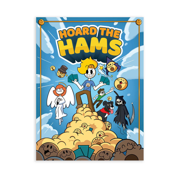 Hoard the Hams Poster | Official Haminations Merch