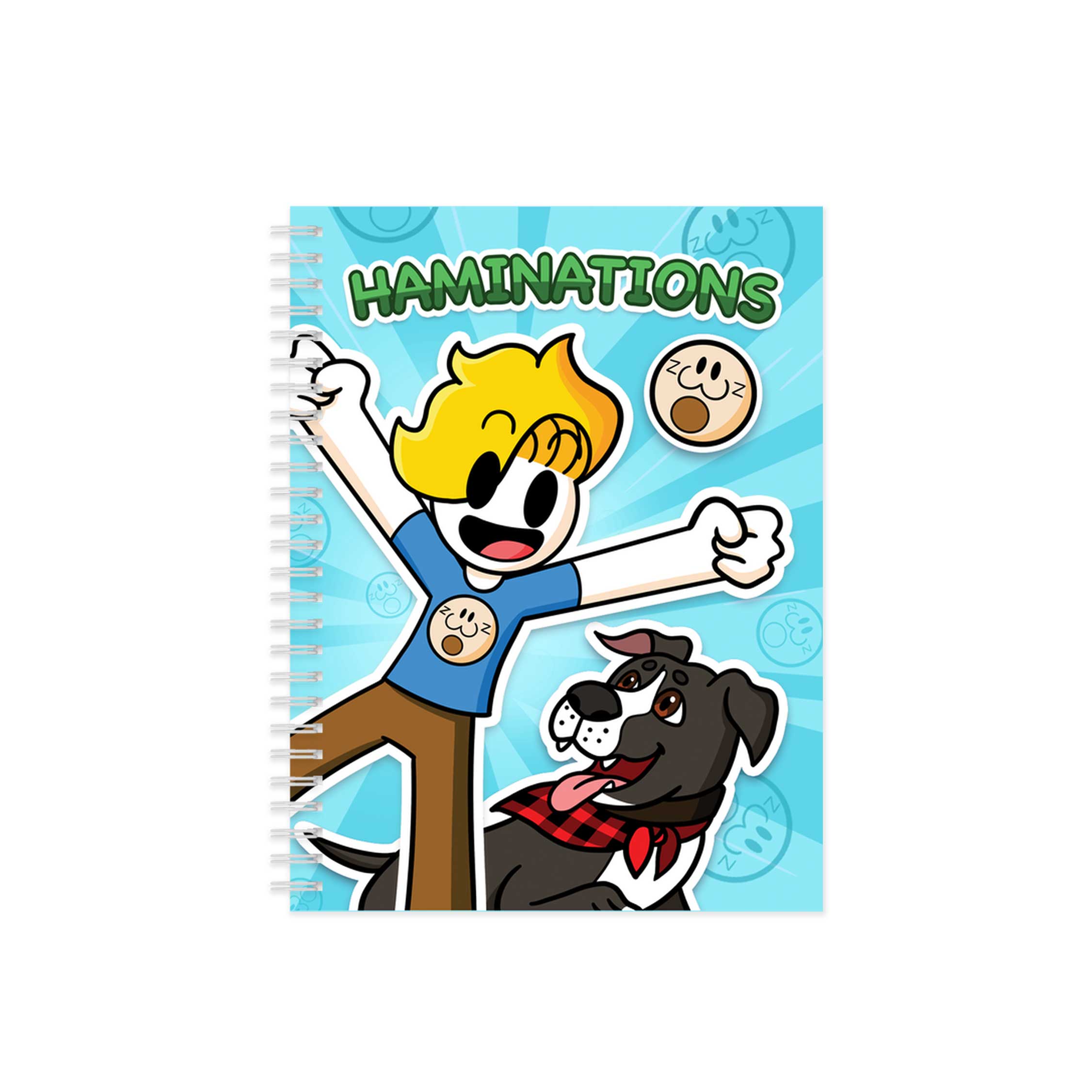 Haminations Spiral Notebook | Official Haminations Merch – Creator Ink