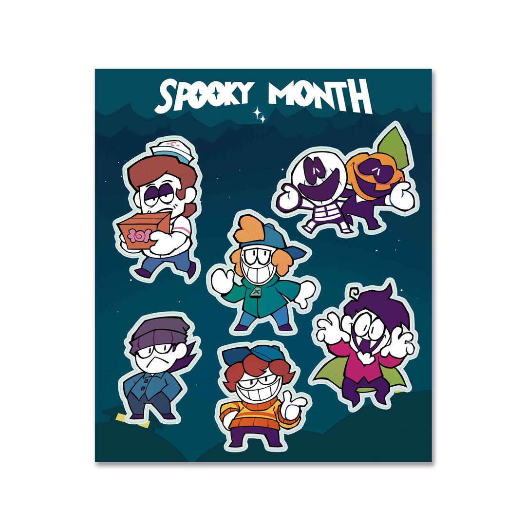 Spooky Month Sticker Pack Vol 2