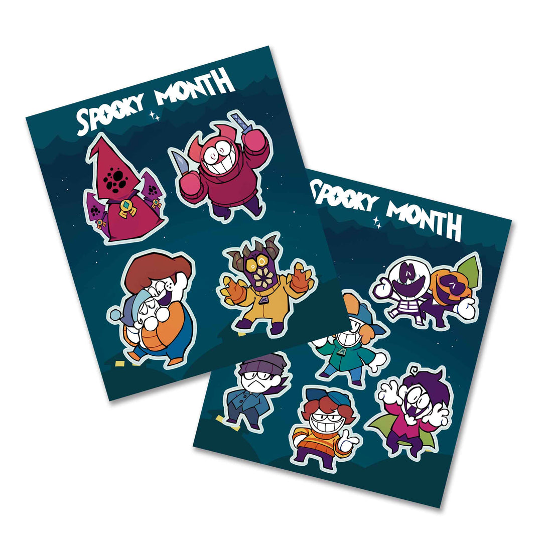 Spooky Month Sticker Pack Vol 2 | Official Pelo Merch