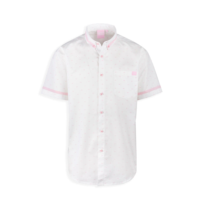 Candy Club Button Up Shirt- Short Sleeve