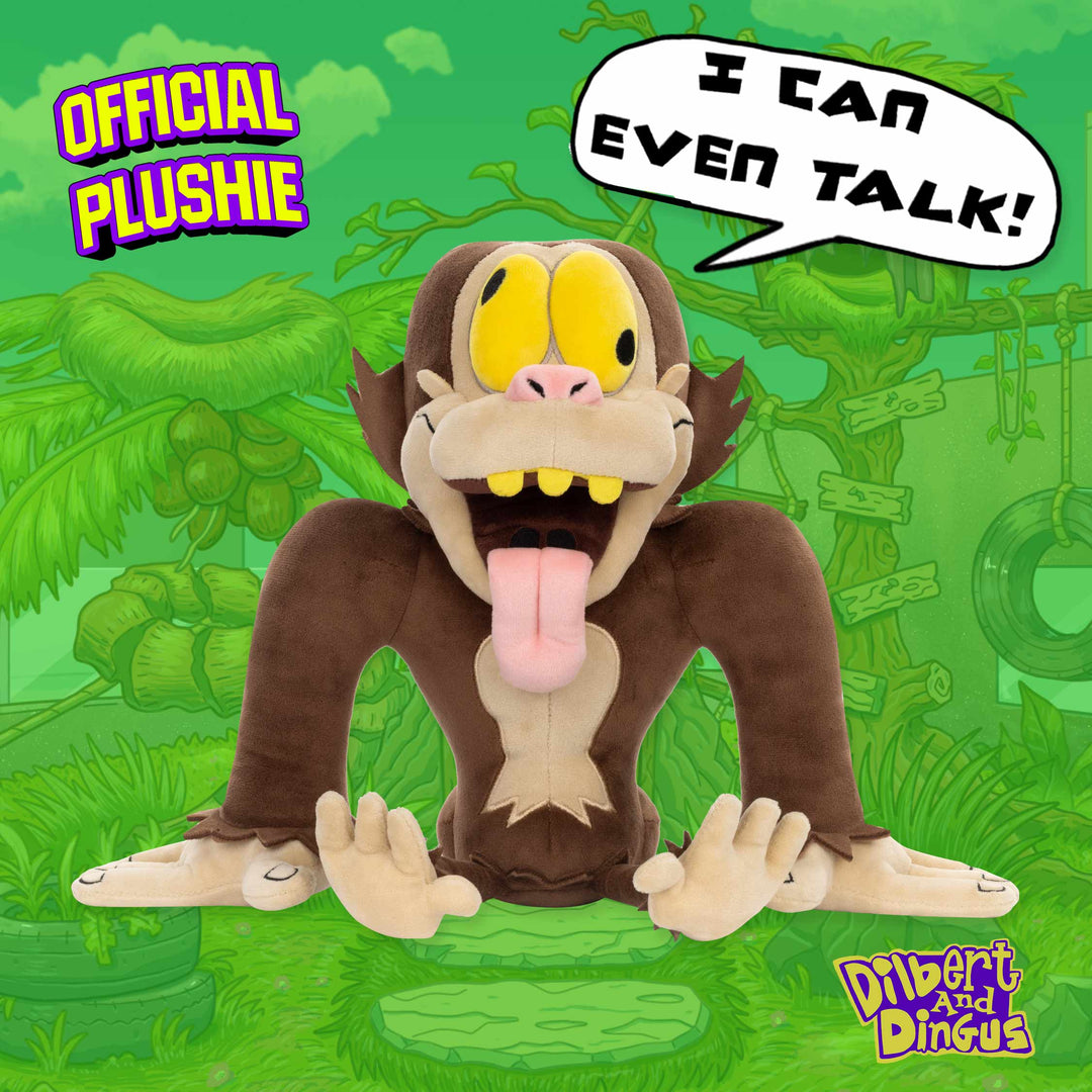 OFFICIAL TALKING DILBERT PLUSHIE