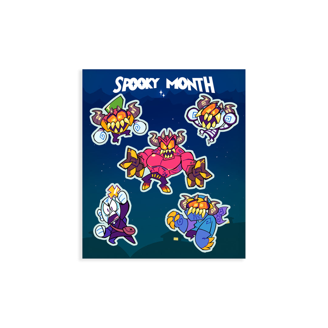 Spooky Month Sticker Pack Vol 3