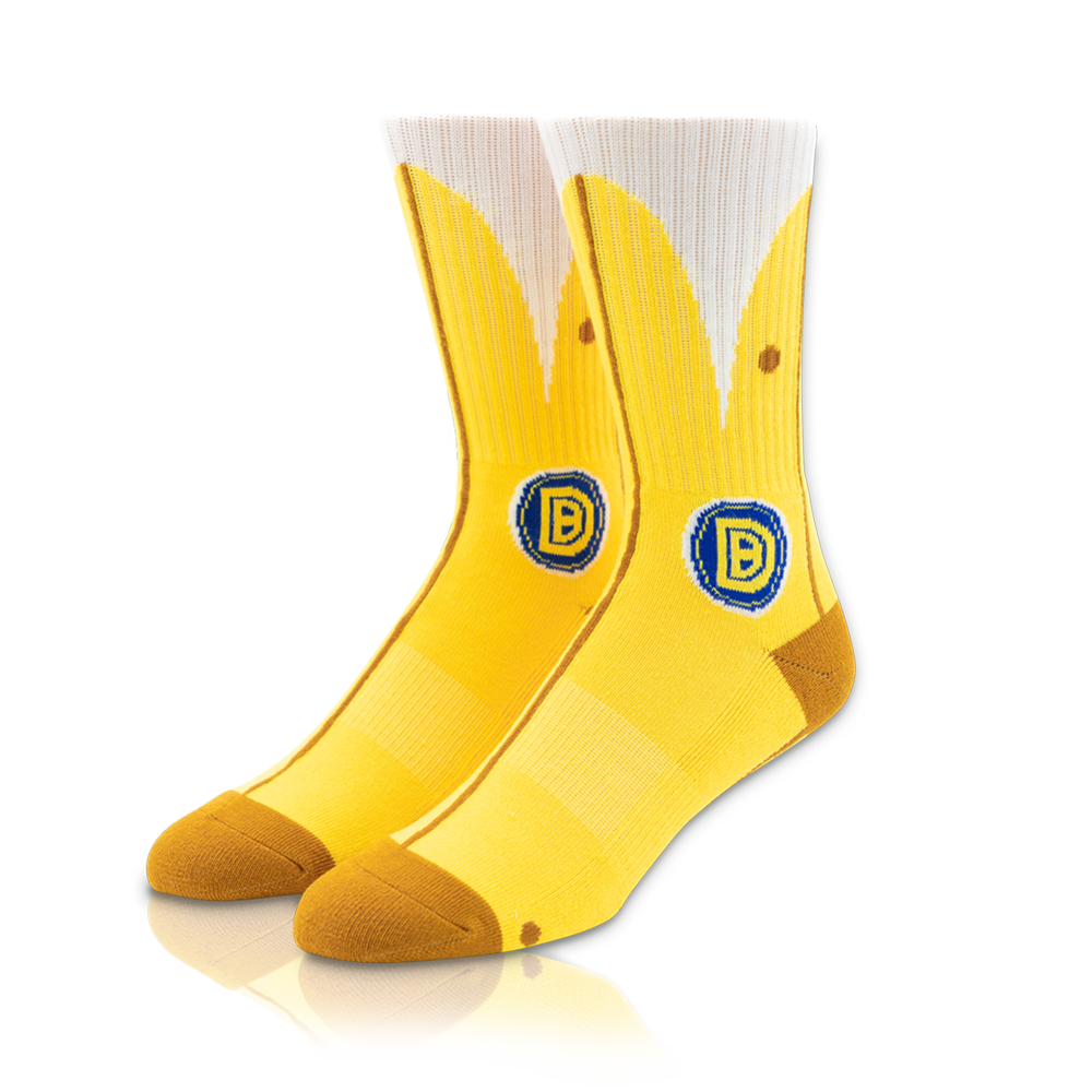 Dakpack Milky Banana Socks | Official Dakblake Merch