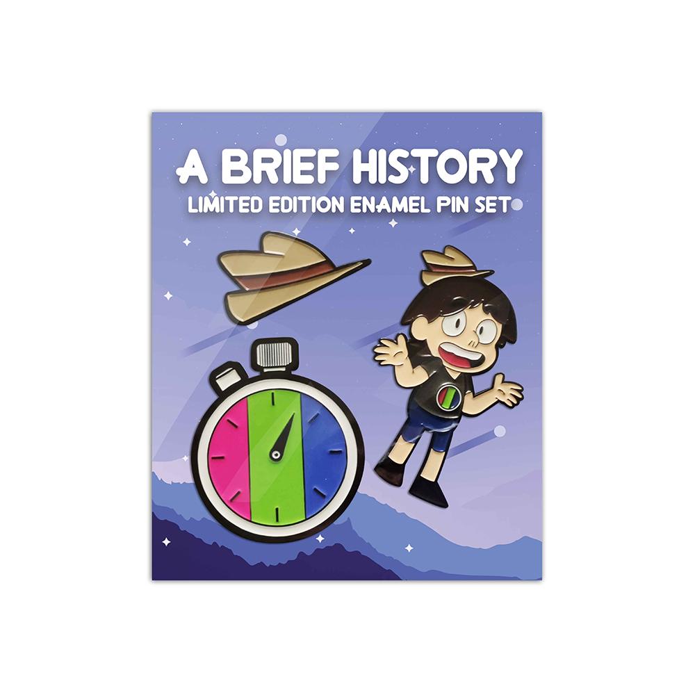 A Brief History Pin Set | Official FootofaFerret Merch