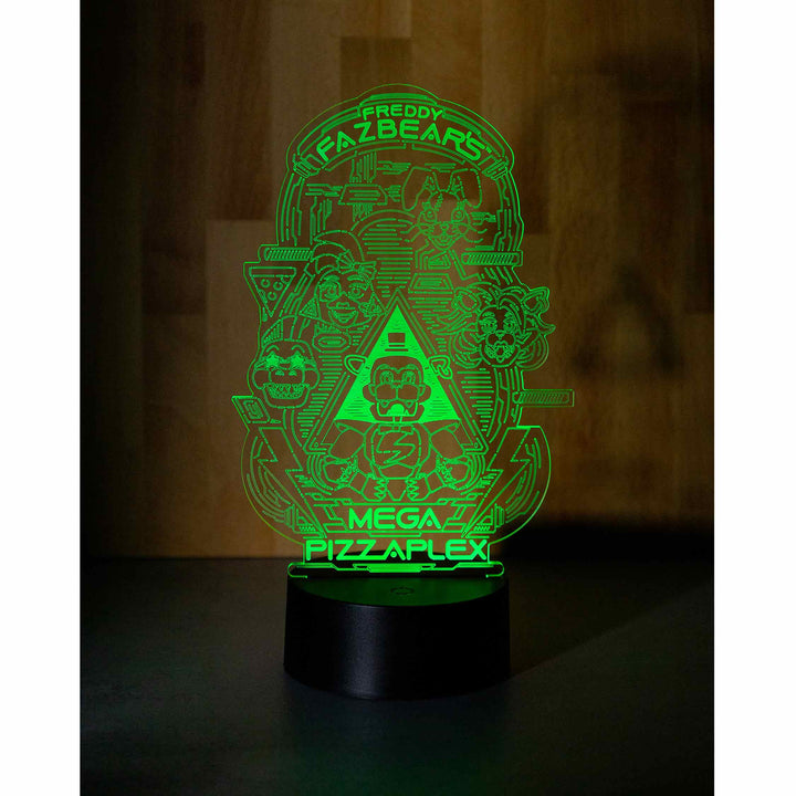 Security Breach LED Acrylic Light | Official Five Nights at Freddy's Security Breach Merch