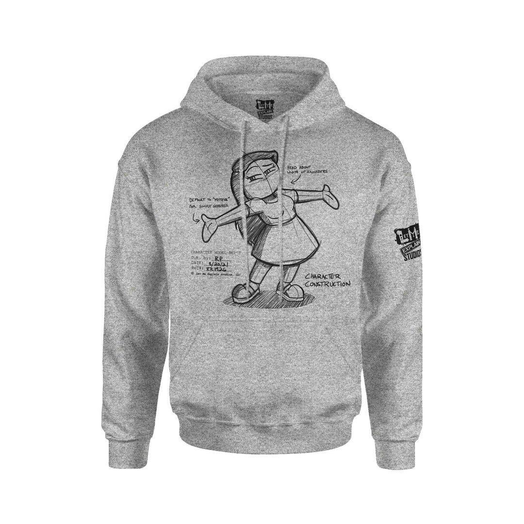 Sketchie Becca Hoodie | Official Let Me Explain Studios Merch