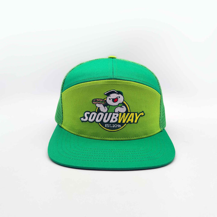 Sooubway Snapback Hat Green | Official The Odd 1s Out Merch