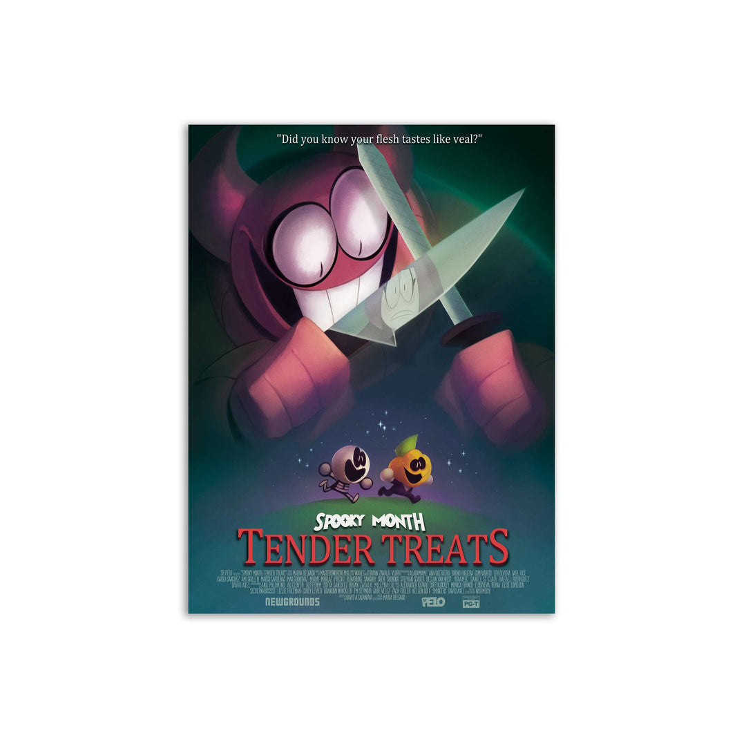 Spooky Month - Tender Treats Official Poster | Official Pelo Merch