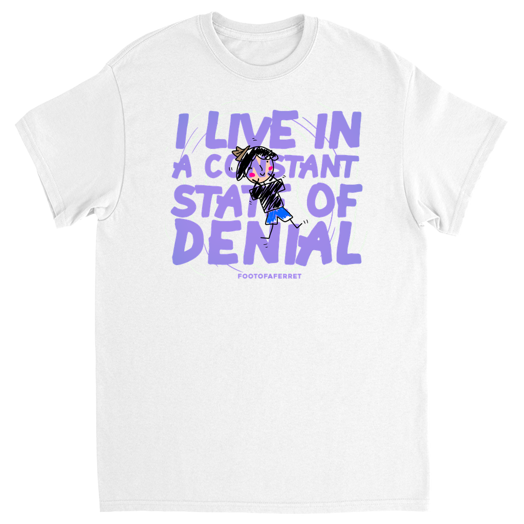 State of Denial T-Shirt | Official FootofaFerret Merch