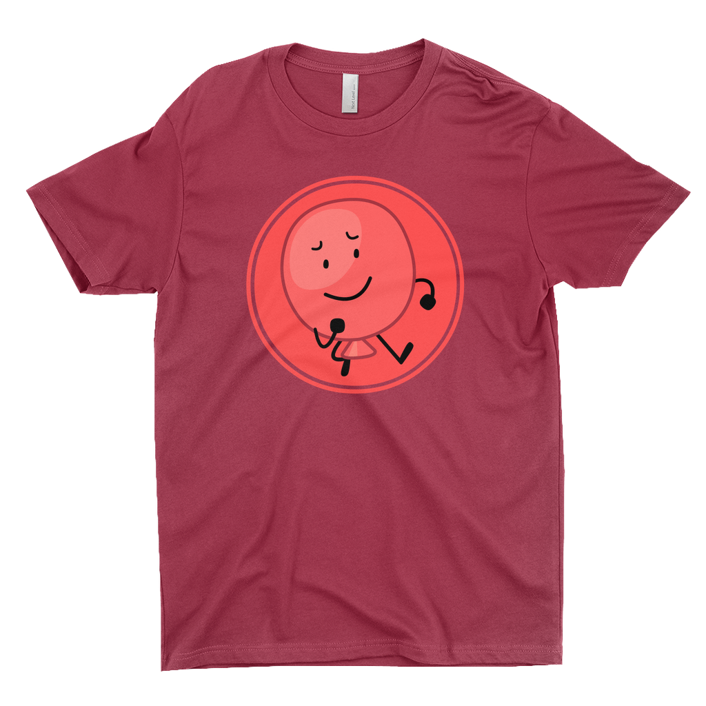 Adult Inanimate Insanity "Choose Your Character" T-Shirt (Red)